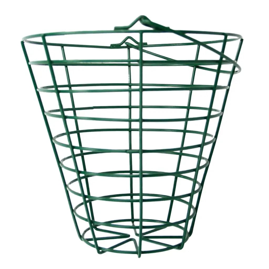 Golf Basket Paint Process Anti-rust Steel Wire Golf Ball Holder with Handle for Indoor Golf Training