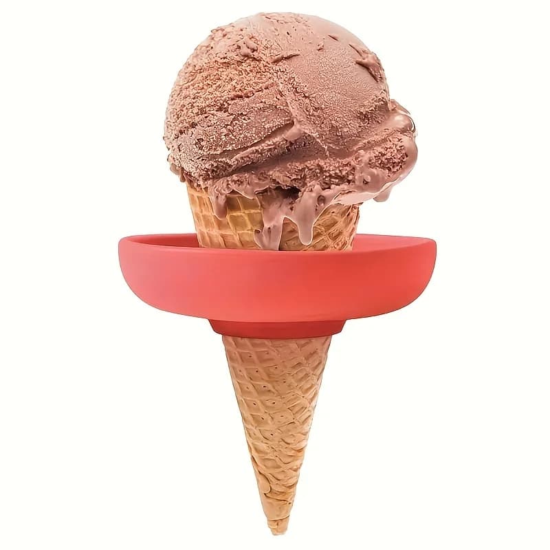 Stampi per gelato a prova di perdite, set da 4 pezzi con tappo antigoccia e maniglia, supporto portatile per dessert estivi, lavabili in lavastoviglie
