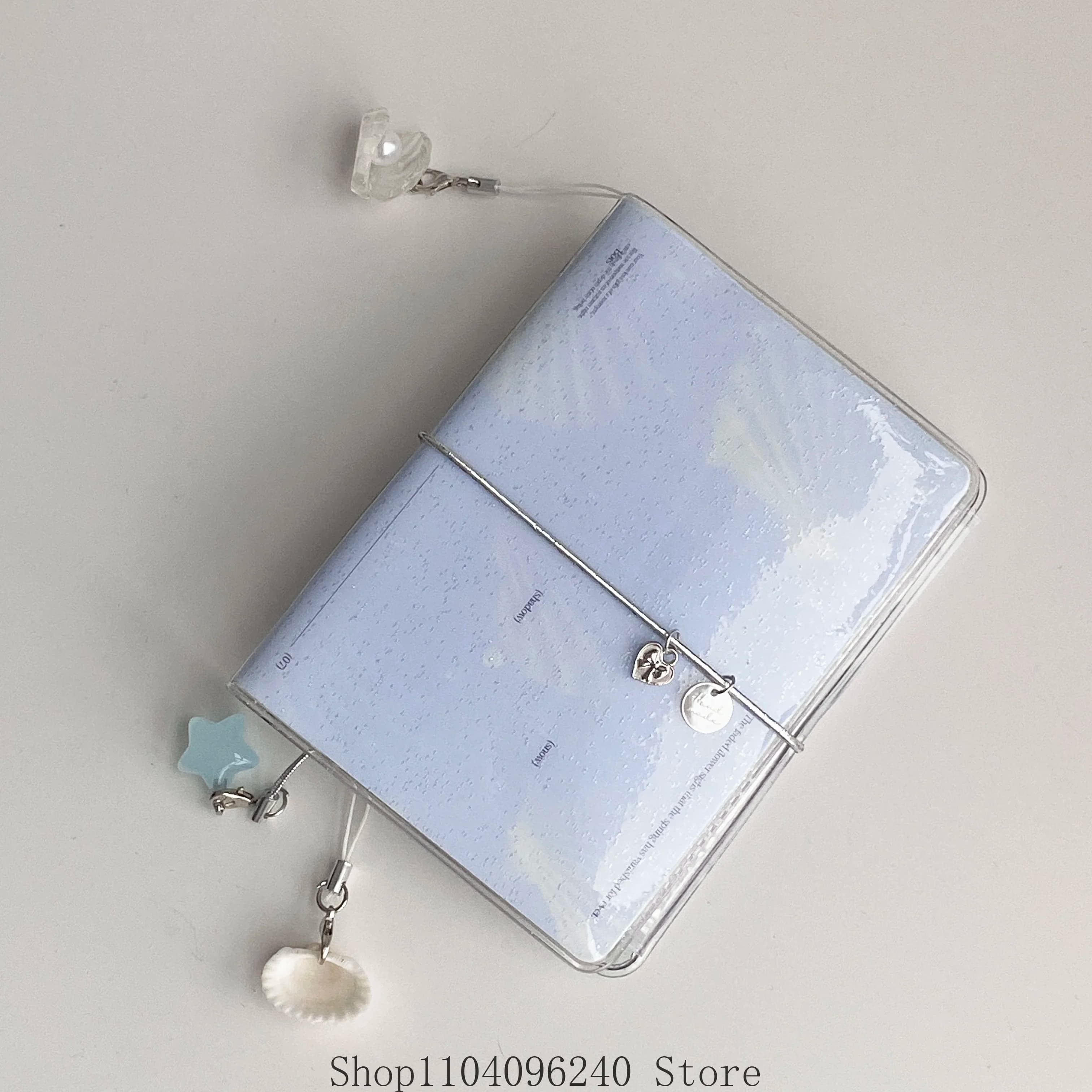 Love and Deepspace Rafayel Anime Cosplay Shell M5 Notebook a fogli mobili Notebook in PVC Trasparente a fogli mobili Shell