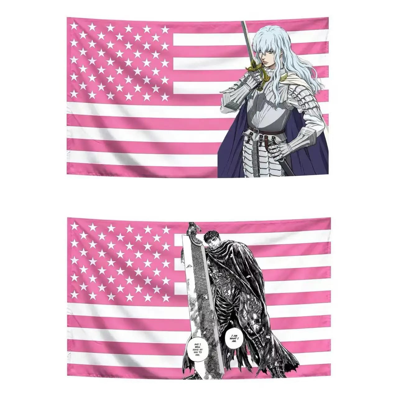 Berserk Anime Tapestry Wall Tapestry Wall Art Flag Tapestry Cool Stuff For Room Decoration Accessories Bedroom Dorm Decor
