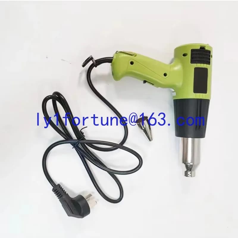 Hot air plastic welding gun with adjustable temperature, 700w/1000w, car bumper welding machine, heating core