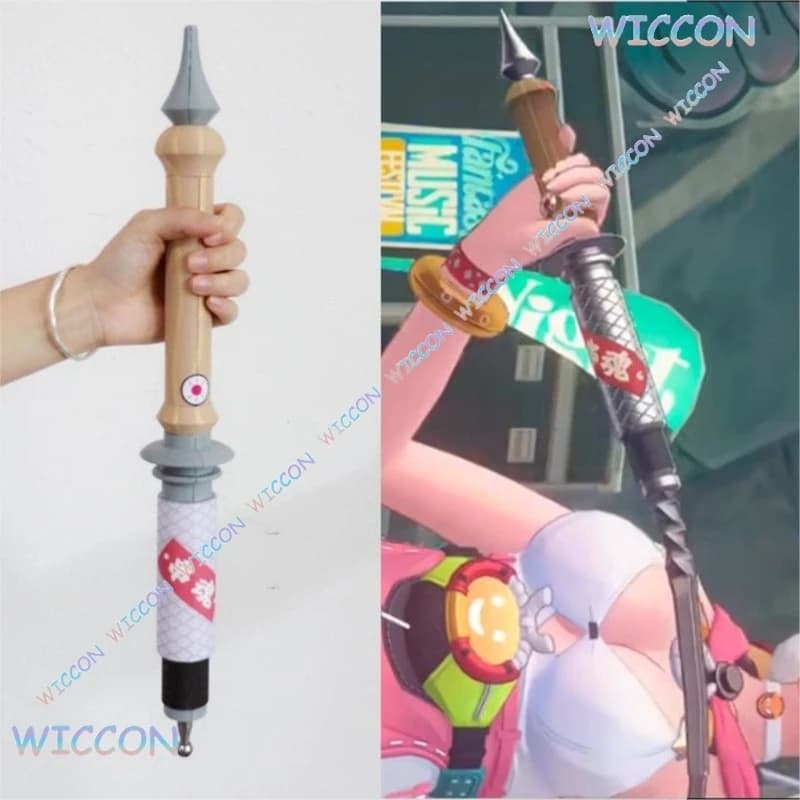 [Hemera] Gioco di ruolo anime Zenless Zone Zero Alice Costume da bagno Pelle Evento estivo Cosplay Prop Scherma Spada Accessorio Beach Party Hal