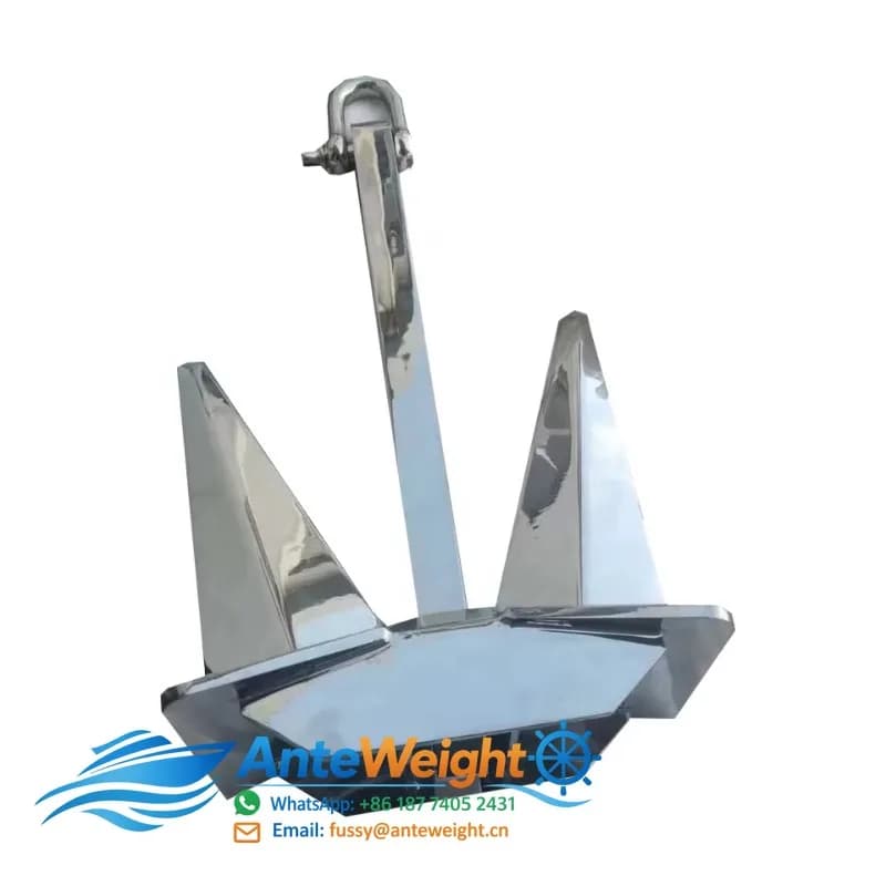 Marine Hardware Parts AISI316 Stainless Steel Pool Anchor for Yacht, Small Boat