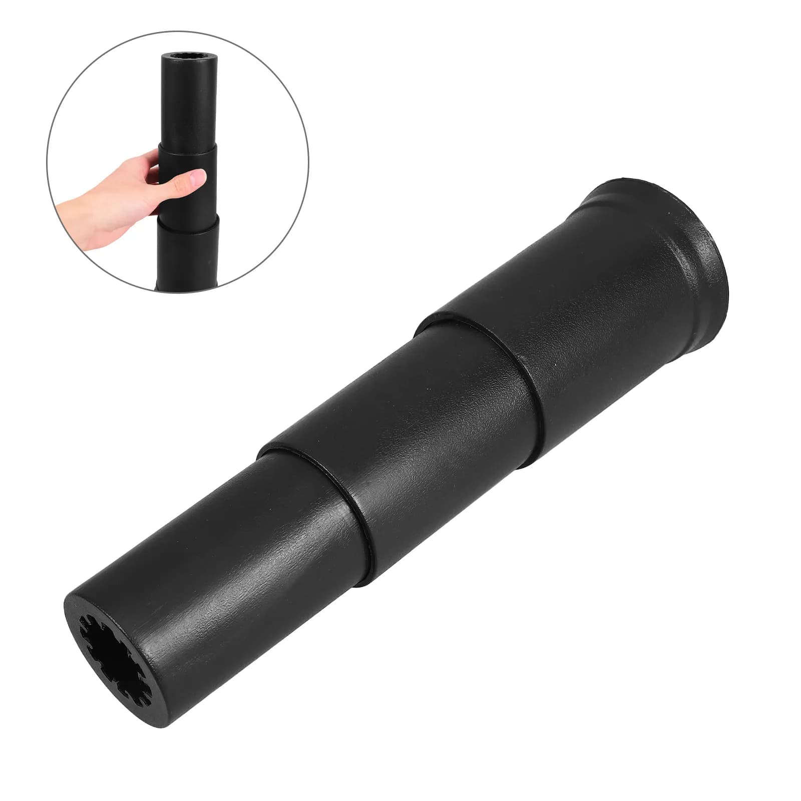 4 Pezzi Copertura Antipolvere per Cilindro Gas Sedia, Guaina Protettiva Telescopica Antipolvere per Accessori Sedia da Ufficio e Gaming 9cm