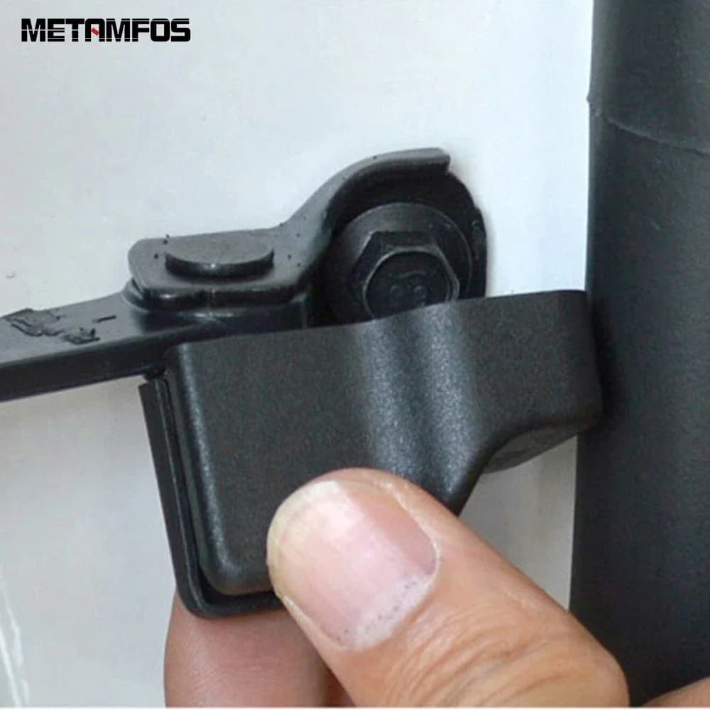Per Mitsubishi ASX RVR Outlander Sport Lancer Auto Porta Serratura Braccio di Controllo Tappo di Copertura Trim Porta Fermaporta Limitatore Protezione Antiruggine