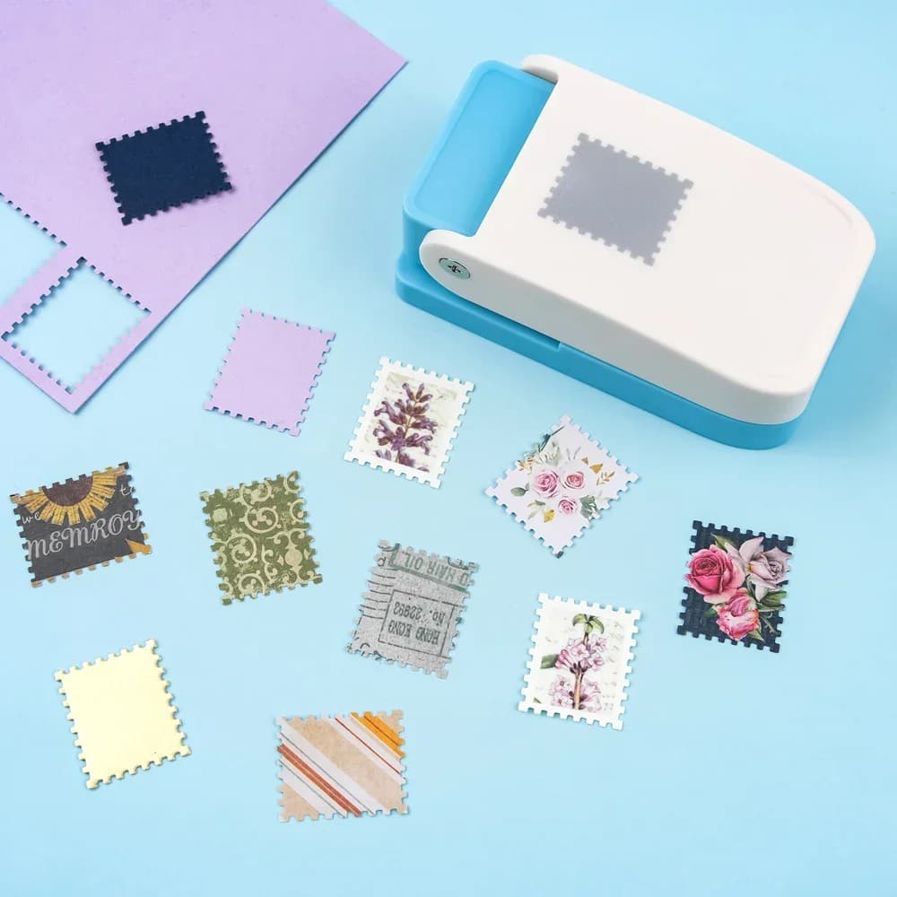 Stamp Shaped Perforator, Handicraft Portable Fortress, Scrapbooking Supplies, Card Creation Tool