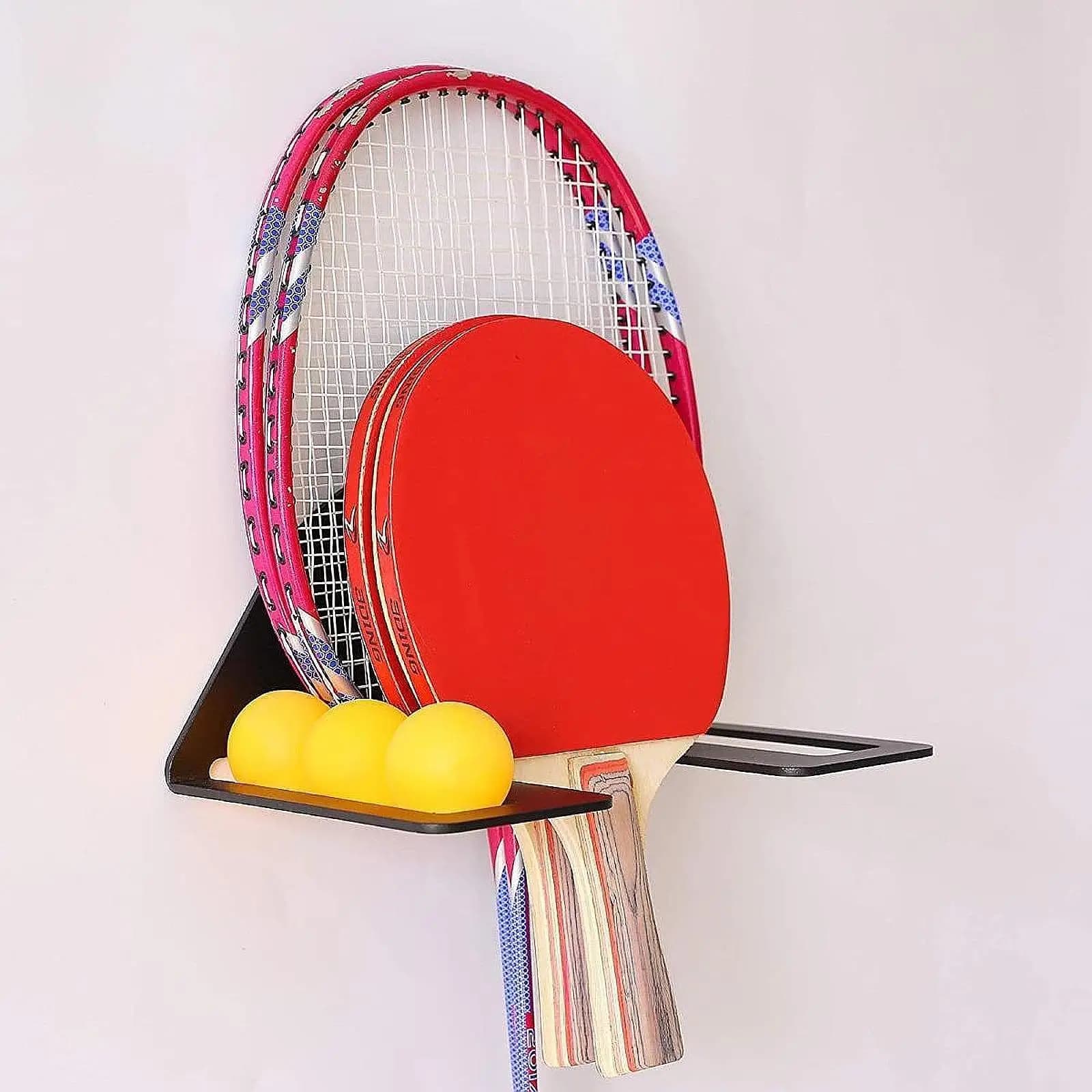 Espositore per racchetta da ping pong Appendiabiti per racchetta da ping pong per club