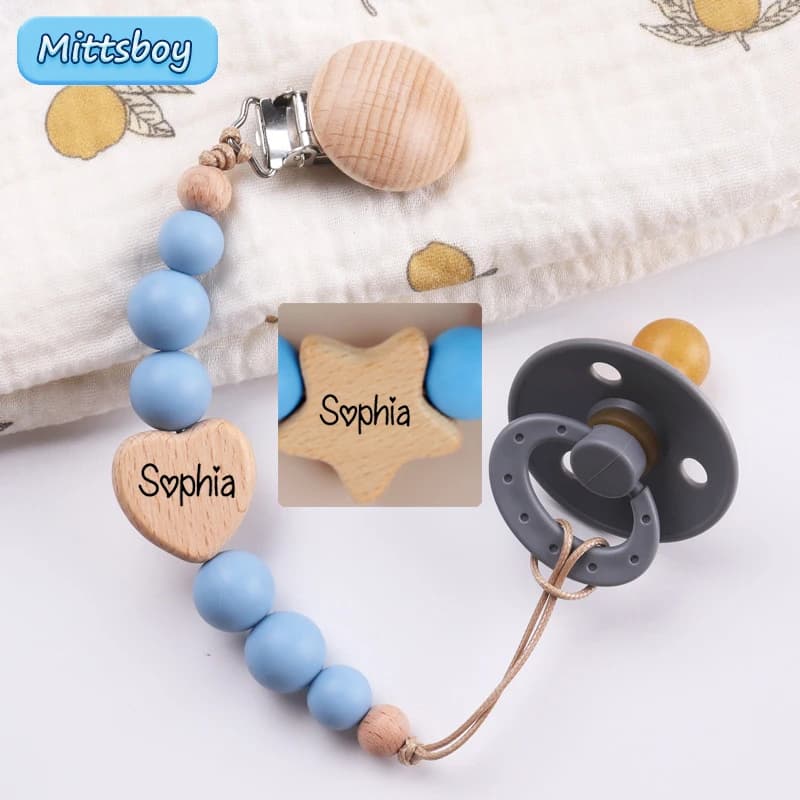HOT Baby Silicone Bead ciuccio clip catena neonato manichino capezzolo clip BPA Free dentizione giocattoli succhietto ciondolo titolare regalo
