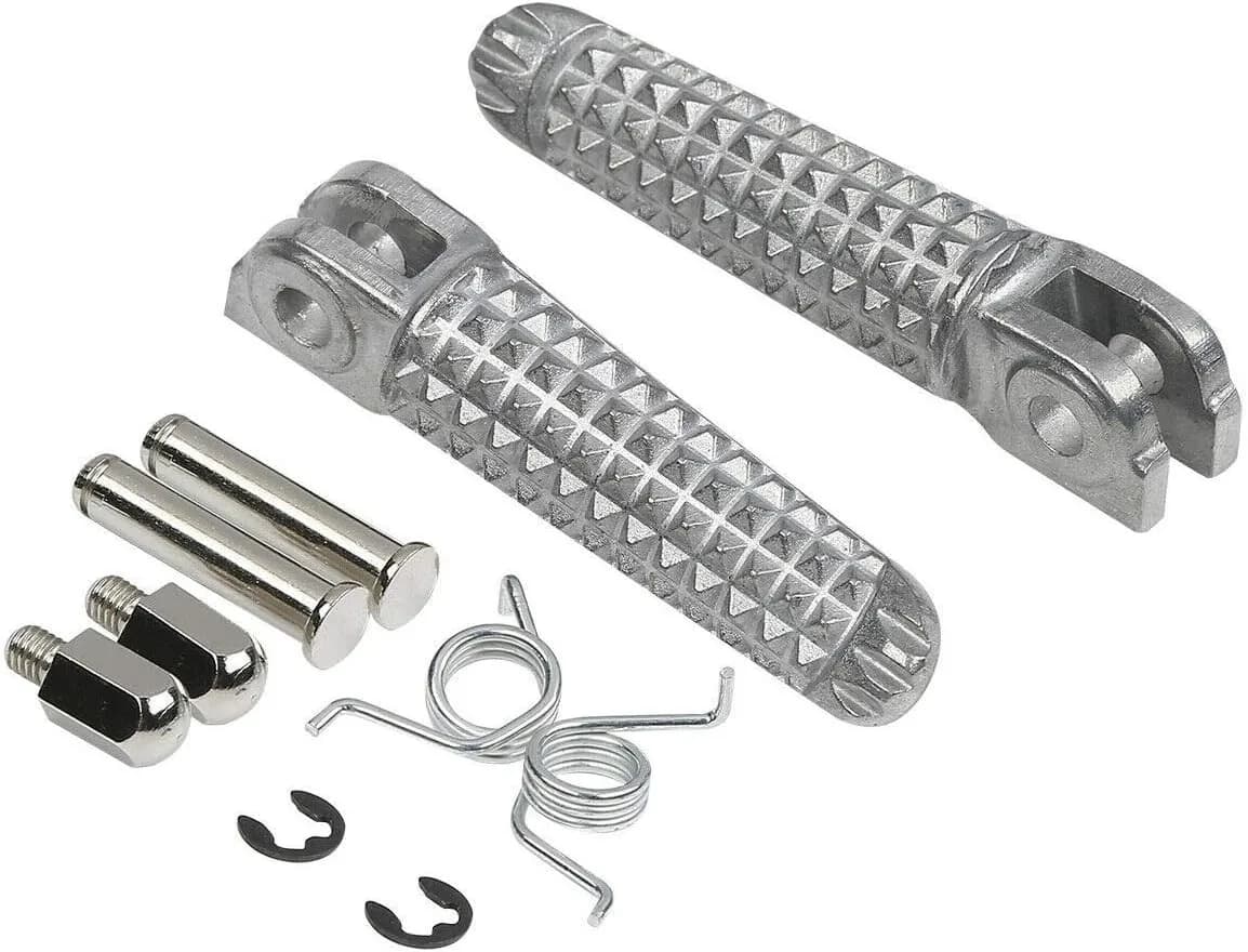 Motorcycle Accessories Front Foot Pegs Footrests Pedals for Yamaha YZF R1 1998-2023 R6 1999-2020 R6S 2003-2009