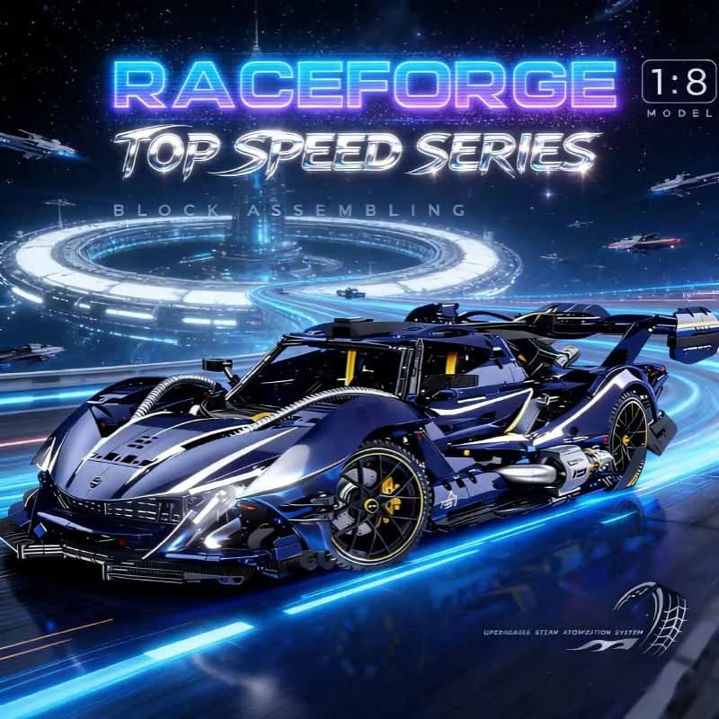 MOC 3656 Pezzi Giocattoli Puzzle LAM-BO Regali di Natale Veicoli Tecnici Blu 10641 Modello di Auto Sportiva Super Blocchi da Costruzione