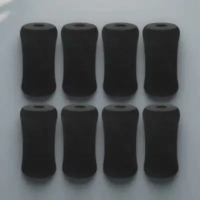 4Pcs Fitness Roller Sponge Cover Foam Foot Pad for Leg Extension Machine Workout Equipment Leg Curl Bench Press Ab Training