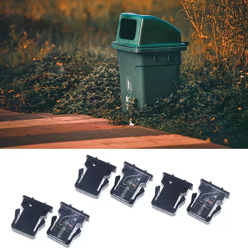 5/10 pezzi PR-03 scatola interruttore a chiave TV scatola regalo musicale interruttore autobloccante pressa a molla in plastica per porta pattumiera blocco