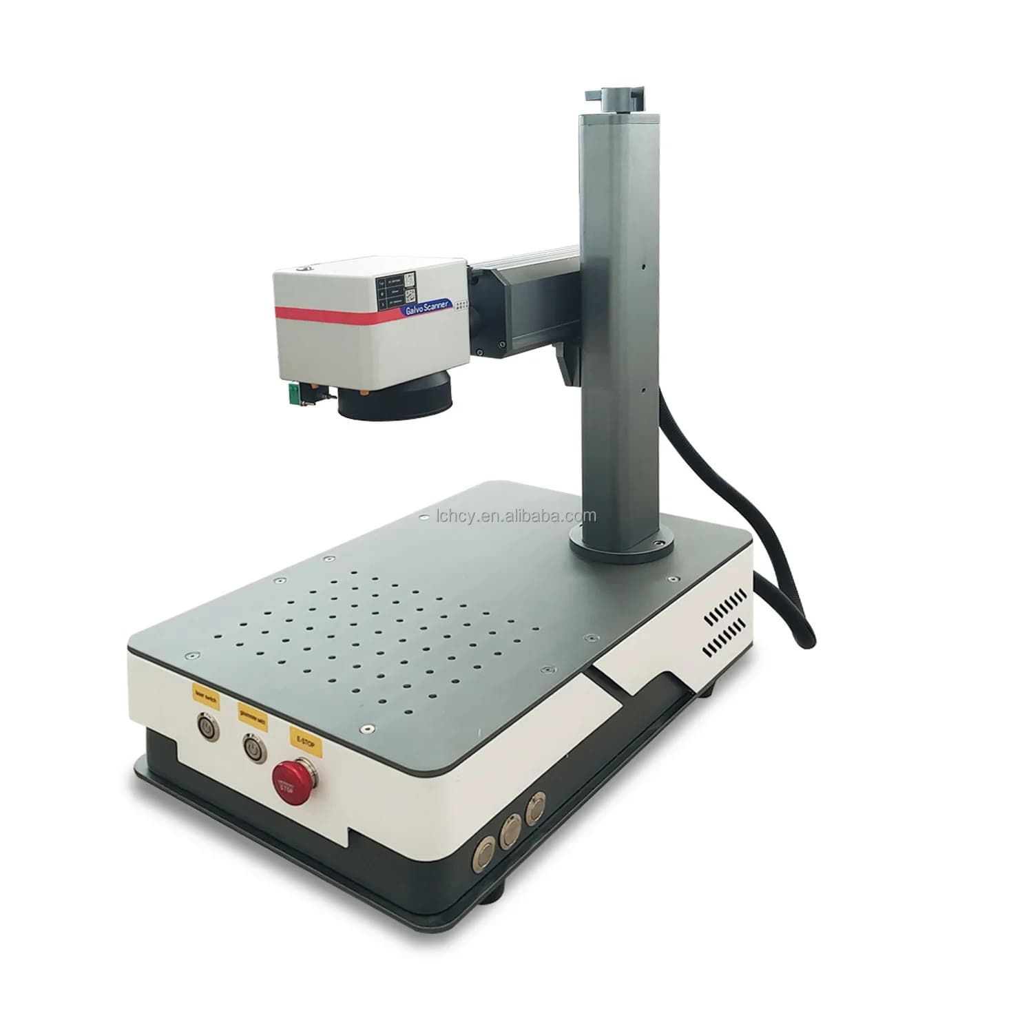 A Per la marcatura rapida JPT MAX RAYCUS Mini macchina per marcatura laser a fibra portatile da 60 W per incisione di gioielli su metallo in acciaio inossidabile