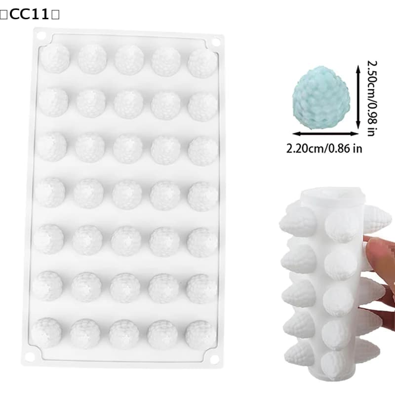 Stampo in Silicone 3D a Forma di Frutto di Lamponi per Gelato, DIY, per Pudding, Cioccolato, Mousse, Dessert, Torte, Decorazioni, Utensile da Pasticceria, Teglia da Forno〔CC11〕