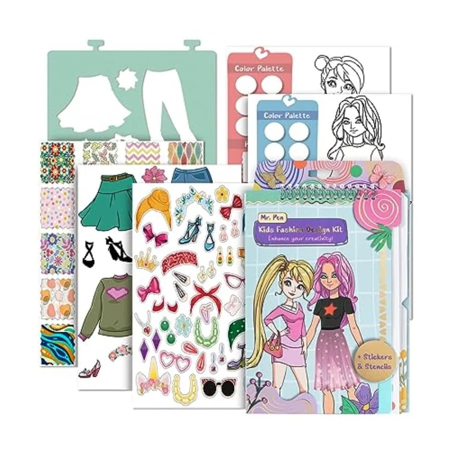 - Fashion Sketchbook Kit, Fashion Design Sketchbook, Drawing Kit