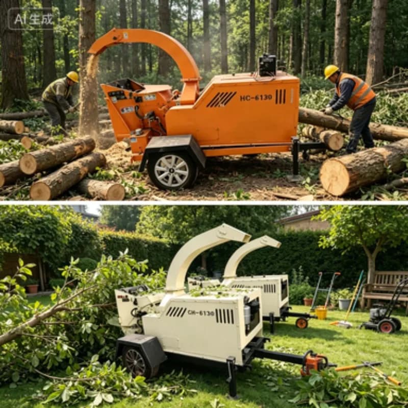 Dust-=Free Crushing Equipment Log Pine Wood Crusher Corn Cob Sawdust Shredder Machine Wood Block Scrap Wood Chipper Machine