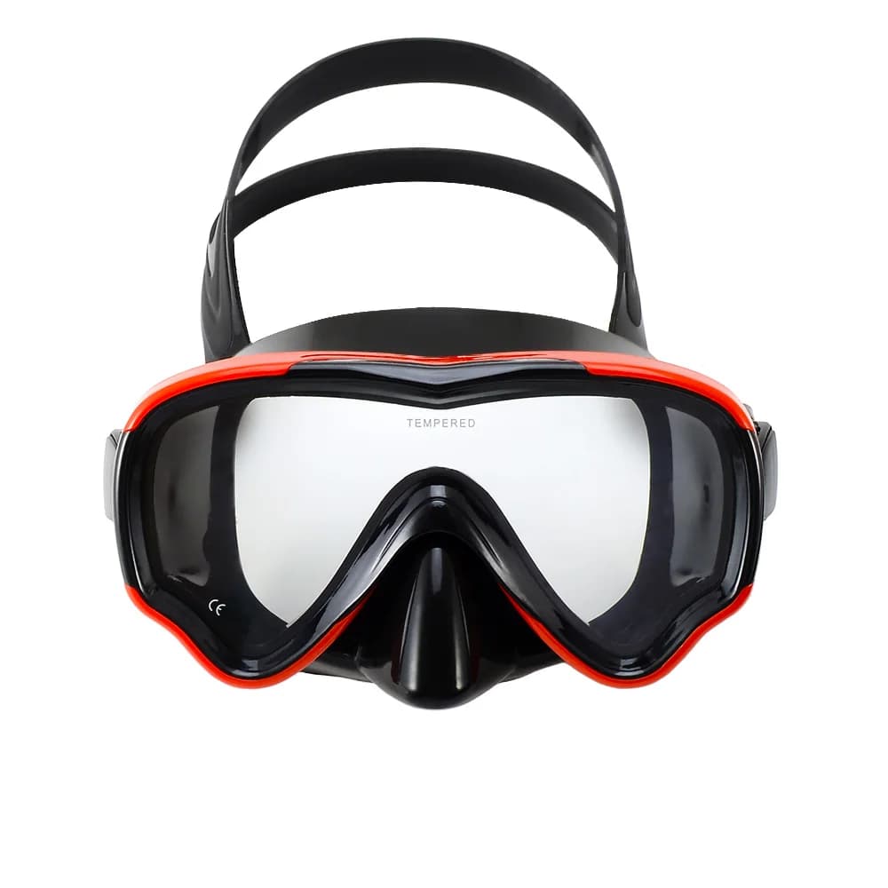 Snorkel Kids Professional Swimming Mask Snorkel Diving Mask for Kids Anti-fog Swimwear with Nose Cover for Snorkeling Swimming Training