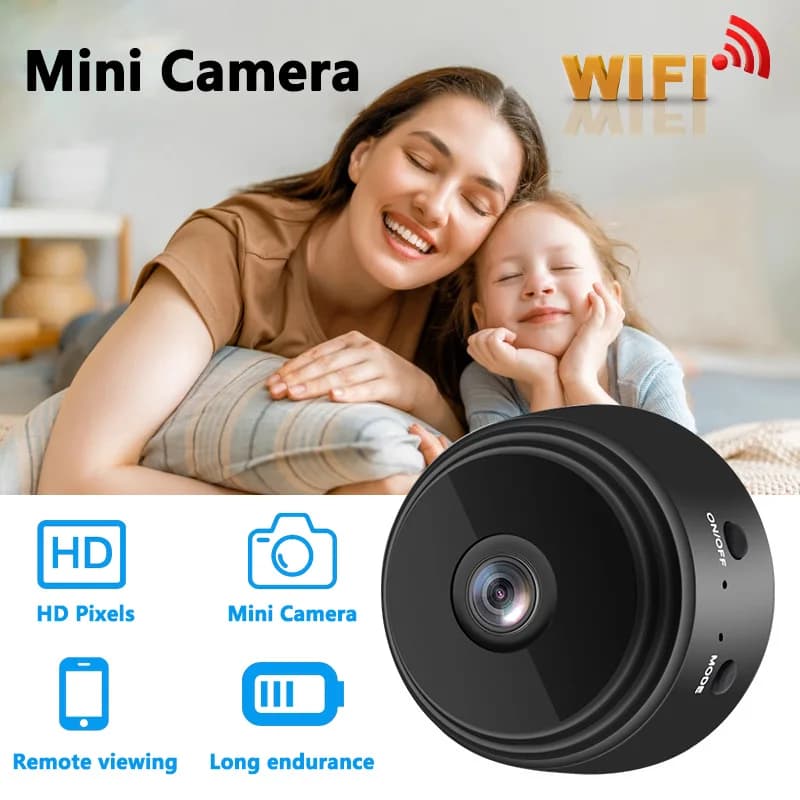 Mini camera WiFi HD Security Internal Security Security Surveillance Baby Monitor Night Vision Camera 1080P IP Cam Audio Recorder Video