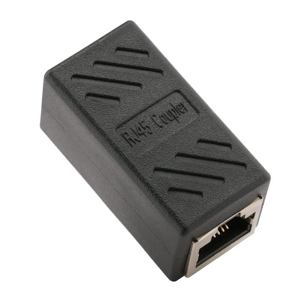 5Pcs Rj45 Ethernet Cable in-Line Coupler Female to Female Shielded Connector for Cat5e Cat6 Cat7 Cable Extension