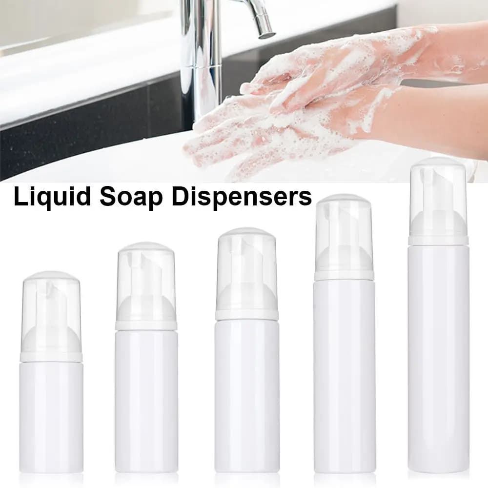 1 pz 30/50/80ml bottiglia di schiuma di plastica pompa vuota ciglia viso bottiglia cosmetica detergente Dispenser di sapone bottiglia di schiuma