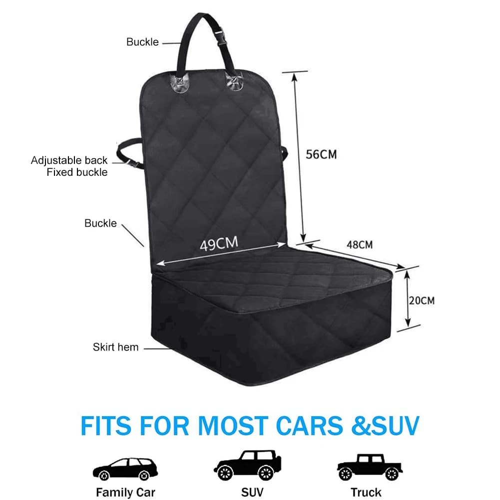 Tappetino Coprisedile Posteriore per Auto, Impermeabile e Antiscivolo, Protezione per Cani e Gatti, per Auto, Camion e SUV