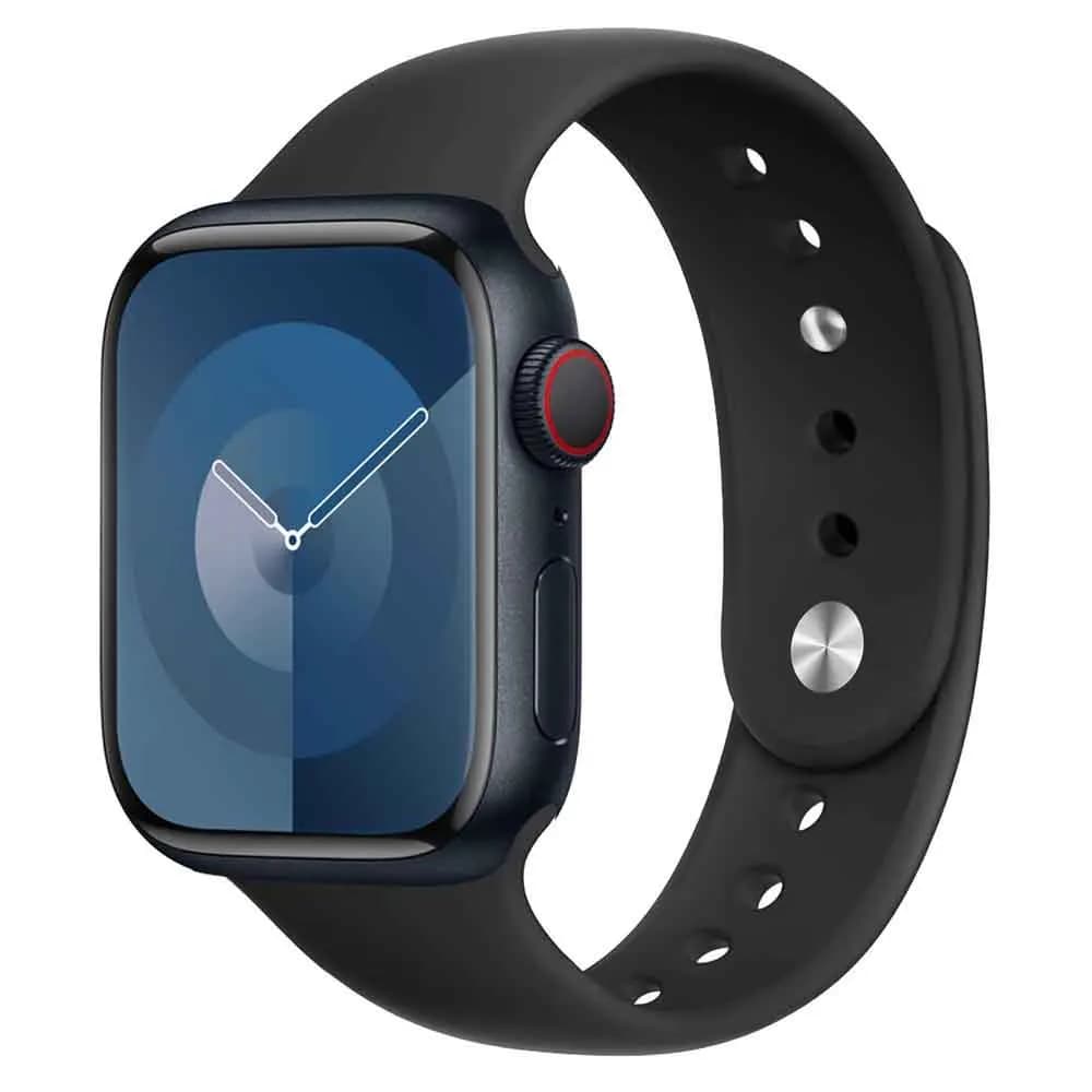 Silicone bracelet for Apple Watch 40mm 44mm 41mm 49mm 38mm 42mm 44mm iWatch series 9 8 7 6 SE ultra 2 bracelet
