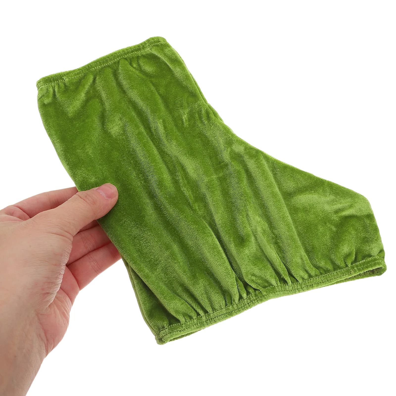 Copriguaina Elastico Verde Taglia S Anti-Graffio per Pattini da Ghiaccio, Pattinaggio Artistico e Hockey
