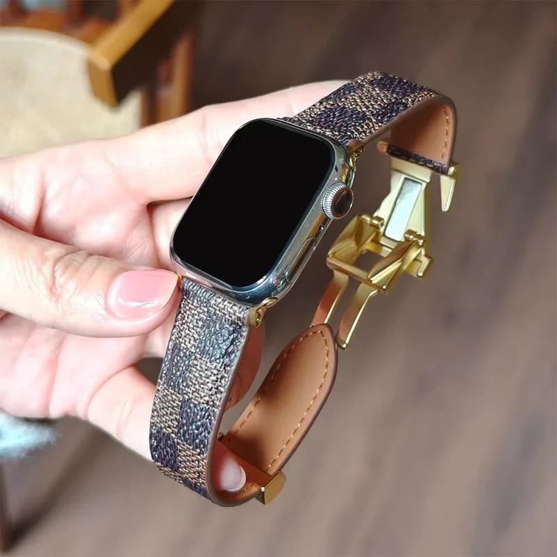Cinturino magnetico in pelle per Apple Watch ultra 3 2 band 49mm 44 46 45mm 42mm 41 correa Bracciale iWatch Series 11 10 98765 SE Strap