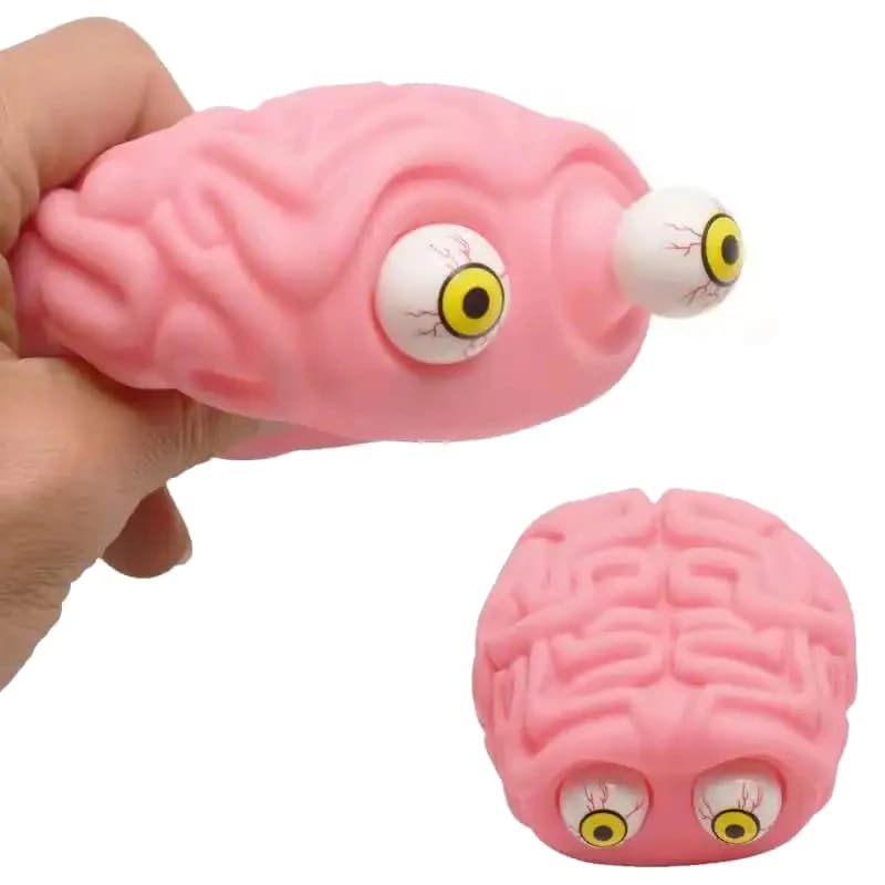 Anti Stress Flippy Brain Squishy Eye Popping Squeeze Fidget Toy Cool Stuff Kids ADHD autismo sollievo dall'ansia giocattolo per bambini adulti