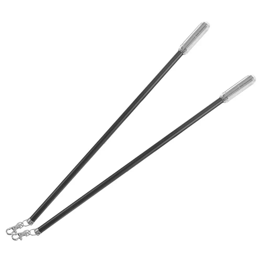2 Pezzi Asta Leggera e Compatta per Tende Romane, Azionamento Manuale, Asta per Tende con Apertura e Chiusura Fluida, Design Moderno