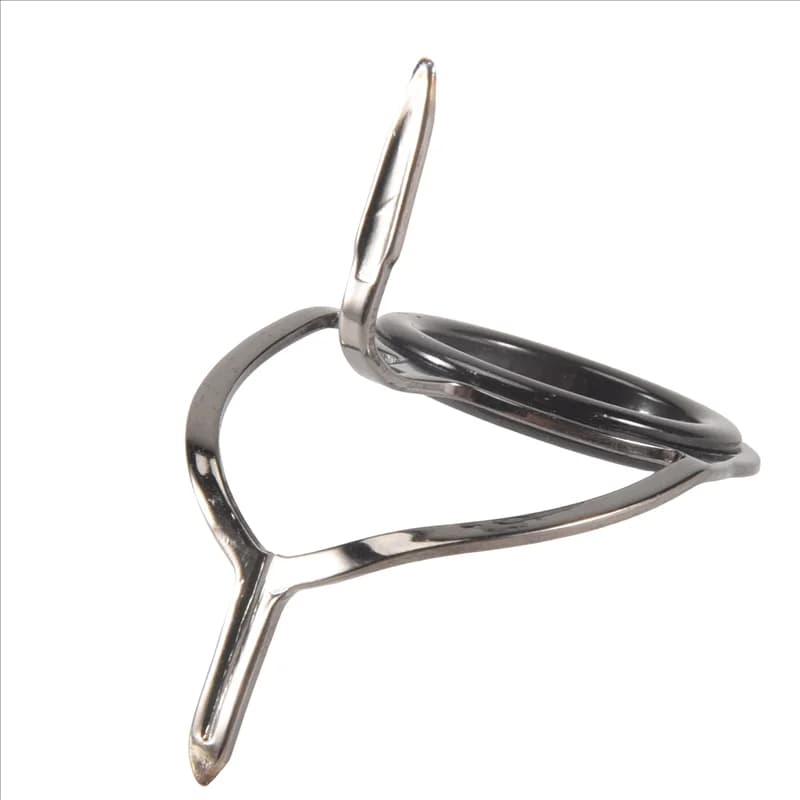 A29Z-8 Pz Guida per canna da pesca Occhi per canna da pesca ovali Guide Line Rings Kit di riparazione per asta Anelli a doppia gamba di dimensioni miste
