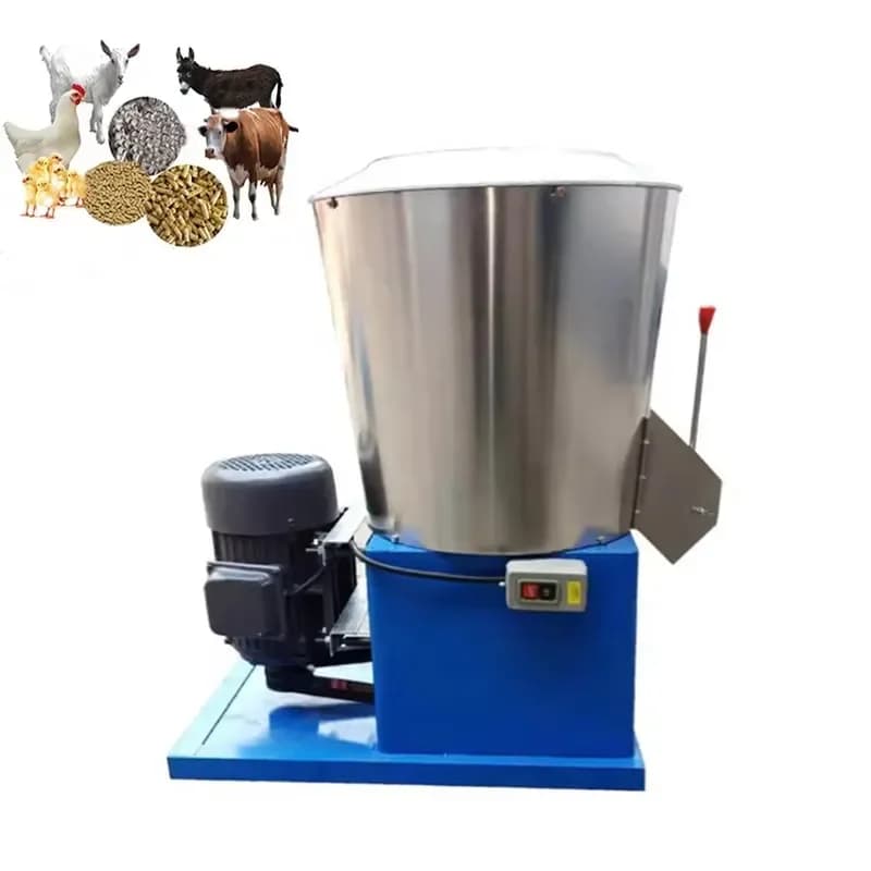 Poultry Pet Food Feed Grinder Blender Pig Cattle Fish Livestock Poultry Feed Blender Animal Feed Processor