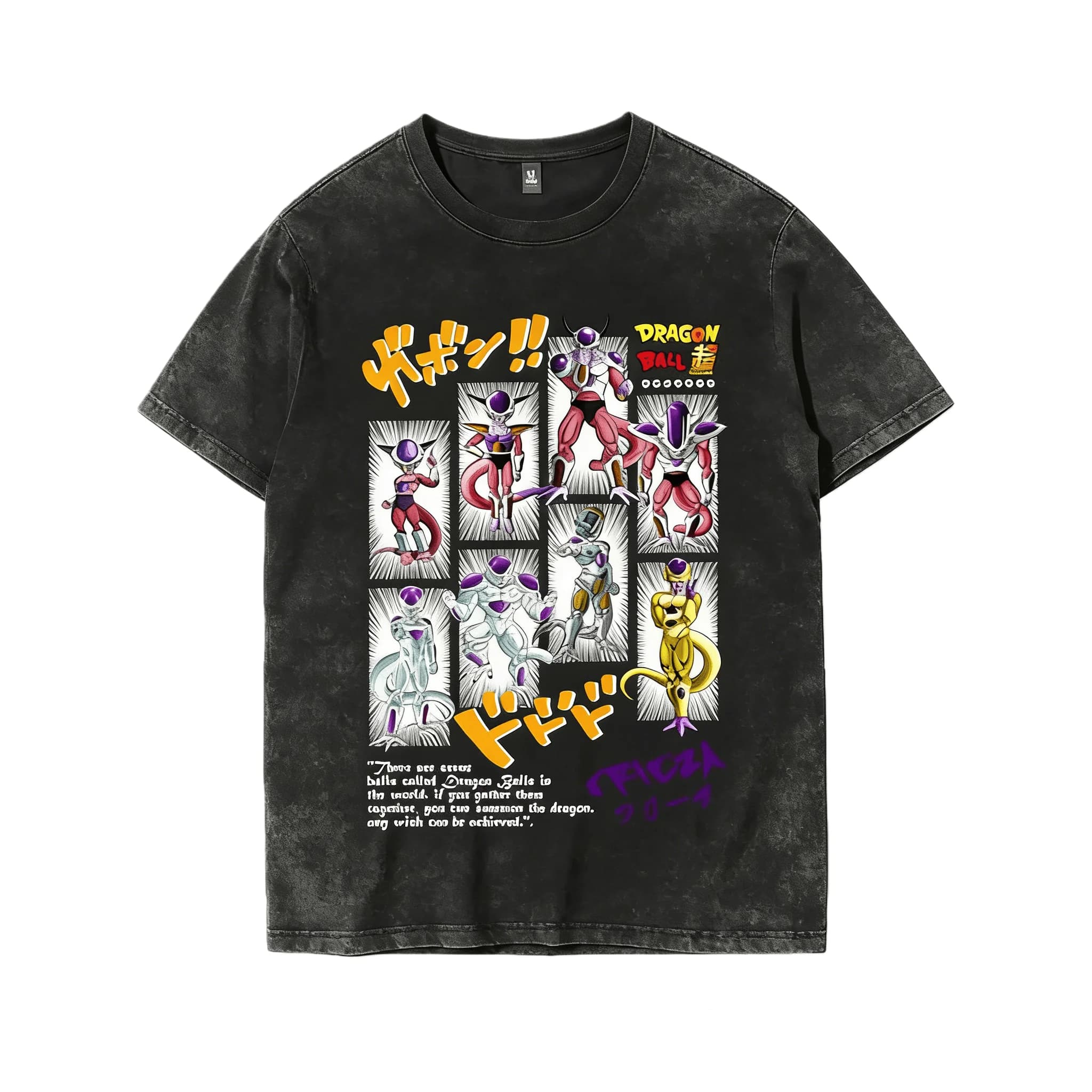 T-shirt Dragon Ball Stile Manga 2026 Nuova Collezione Estiva Cotone Unisex Casual Streetwear Manica Corta Tendenza Y2K