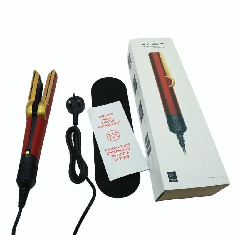 Adjustable Temperature Hair Straightener Negative Ion Smooth Styling Flat Iron Women Travel Hair Care Tool