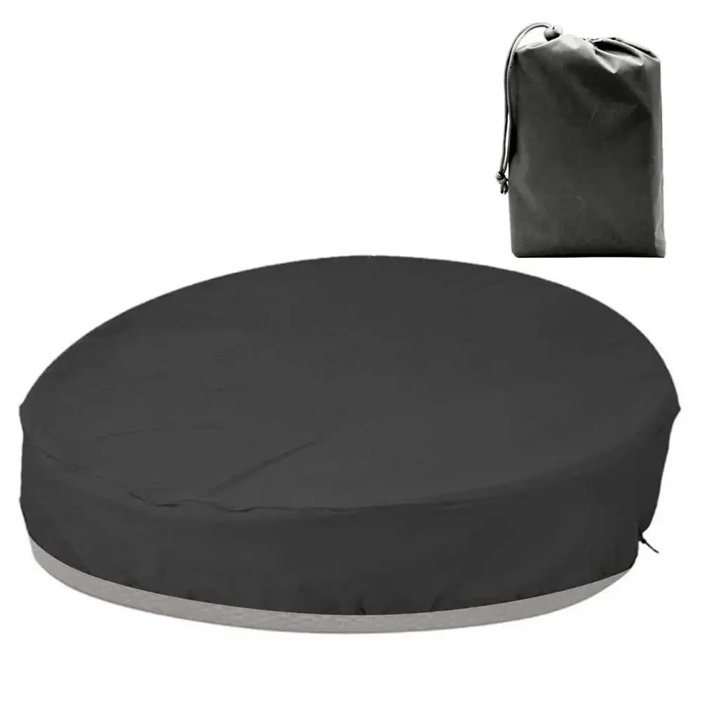 Outdoor Waterproof Daybed Cover Round Sofa Dust Rain Snow Garden Patio Furniture UV Fade Sofa Chair Protection