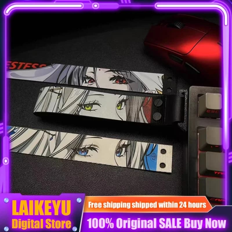 Nastro per tastiera meccanica a tema anime Tastiera per giochi per PC Collezione di accessori Decorazione per nastro regalo