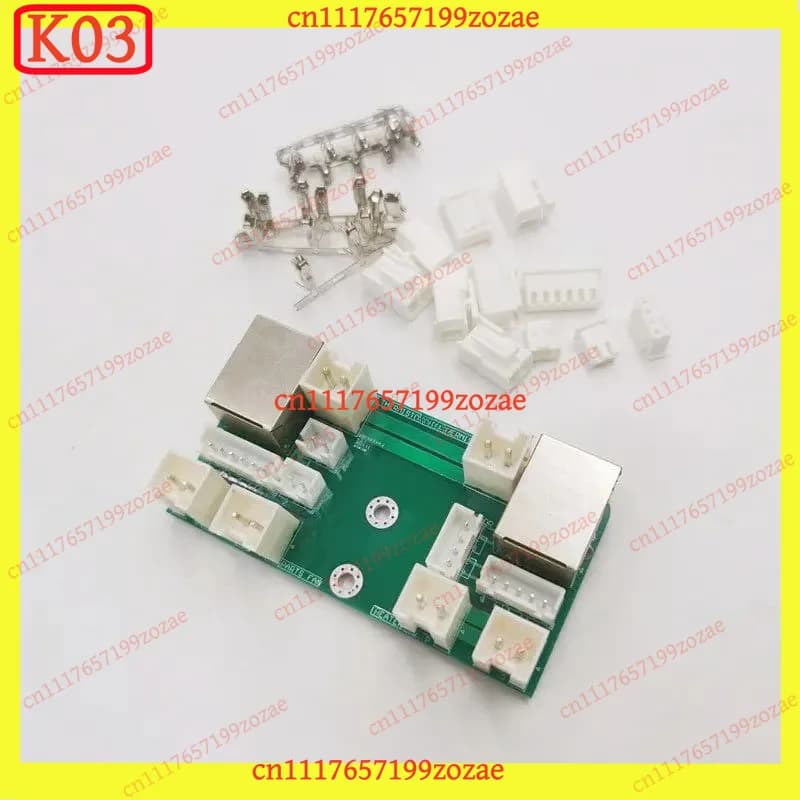 k03 EVA Print Head Wiring Harness RJ45 PCB Integrated Board for RatRig V‑Core 3 3D Printer Accessories