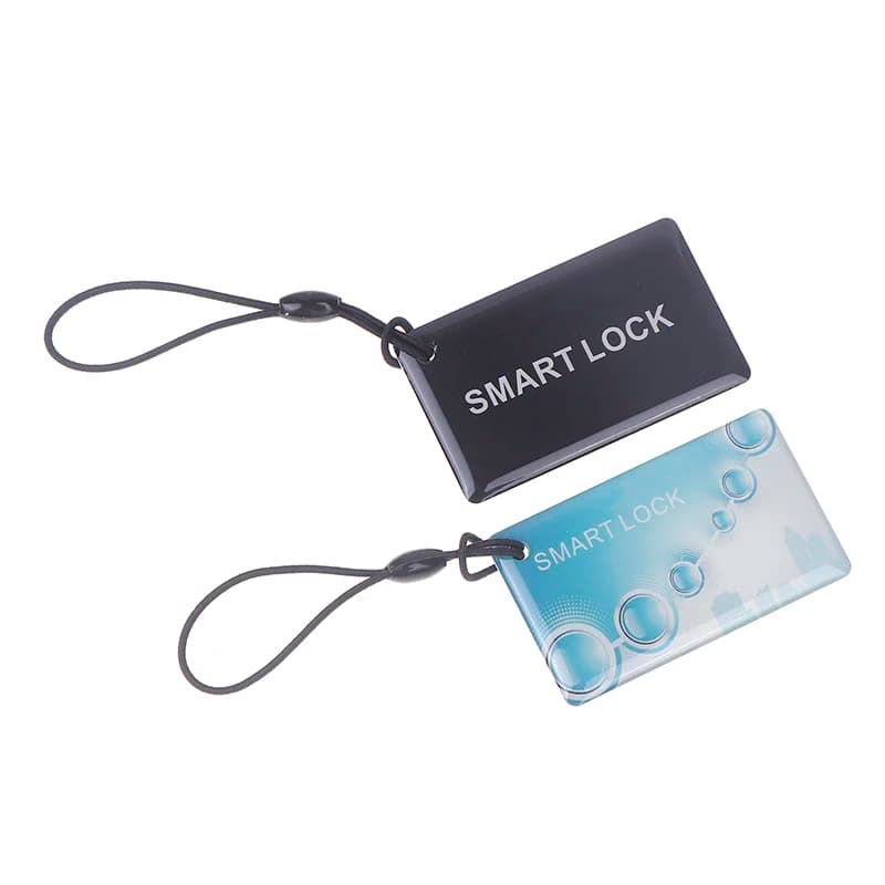 B*10 Pcs 13.56Mhz IC Card Tuya TTlock BLE Electronic Smart Door Lock Card Digital Smart Fingerprint Locks Unlock Small RFID Card