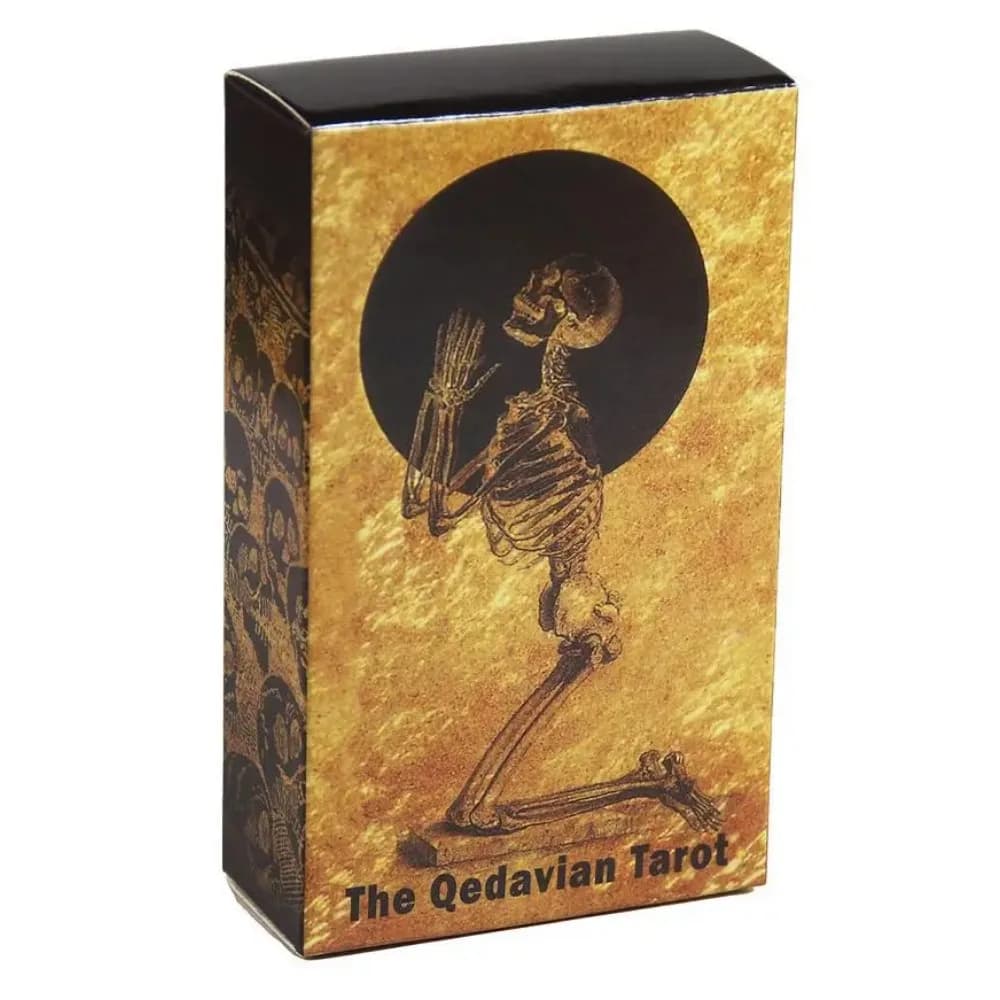 Nuovo Mazzo di Tarocchi di Qedavian, Carte Oracolo in Inglese, Gioco di Carte, Mazzo di Tarocchi, Gioco da Tavolo per Adulti