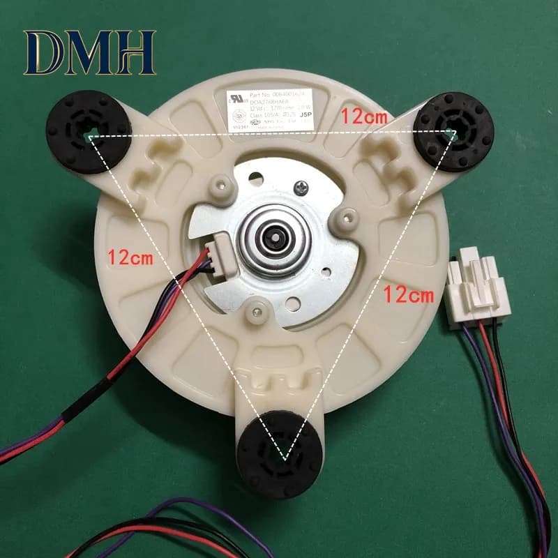 12VDC per ventola frigorifero Haier DOA2768HAEA 0064001624 1270 giri/min 2W 1PC