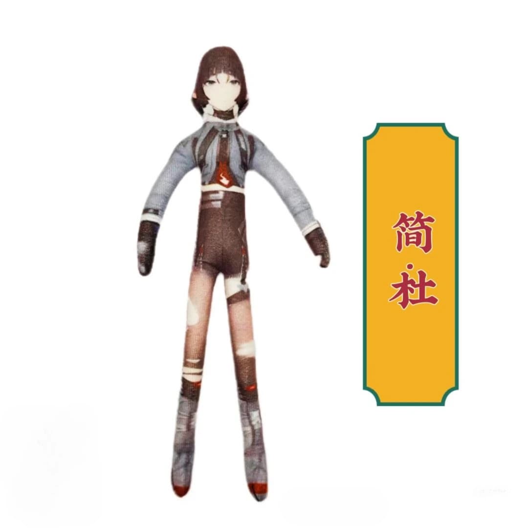 Zenless Zone Zero Jane Doe Asaba Harumasa Anime Peluche Corpo della bambola Filo Scheletro Azione Bambole di pezza Accessori Ornamento Regali