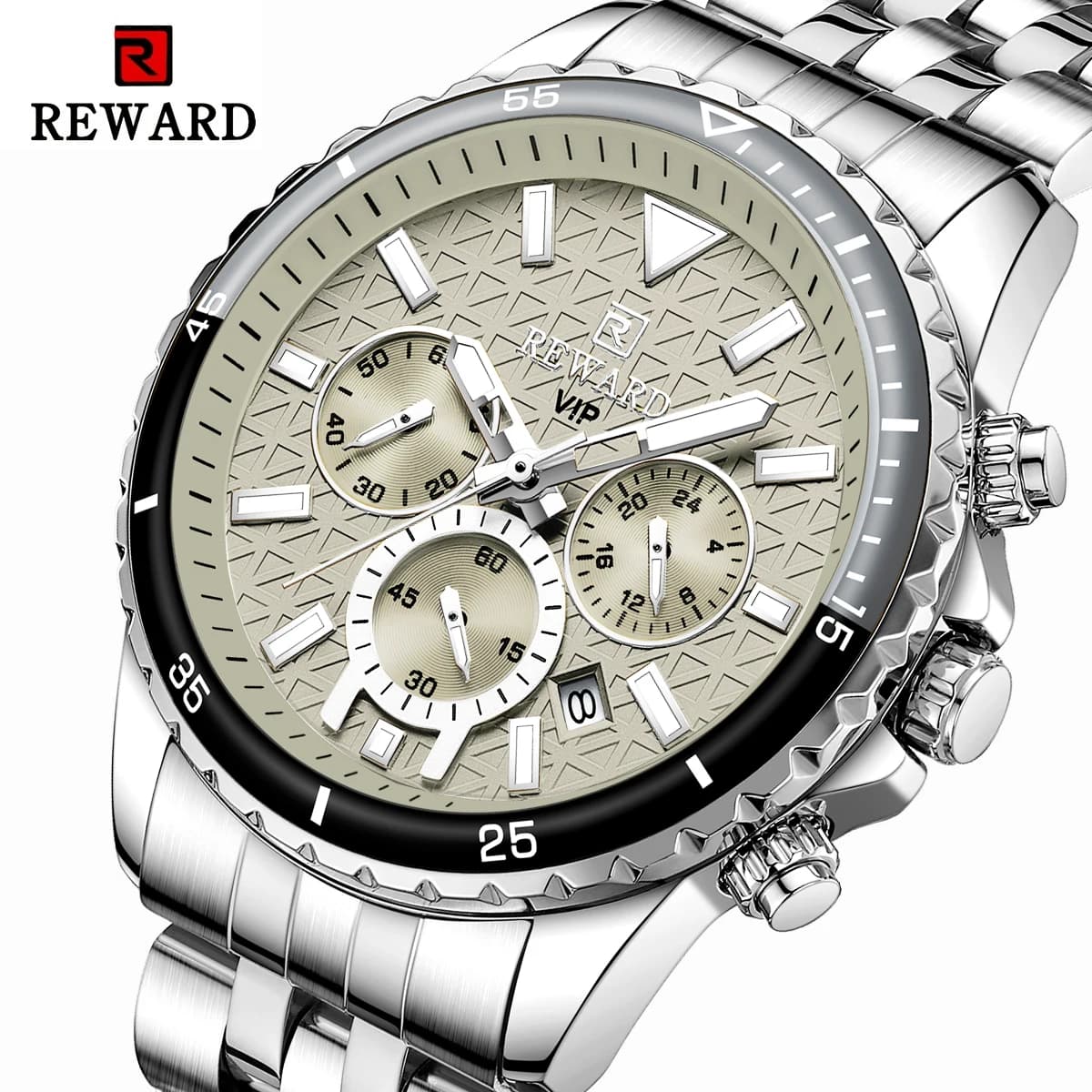 RICOMPENSA Orologio da uomo Cronografo sportivo militare di moda Orologio da uomo impermeabile di lusso delle migliori marche Montre Homme