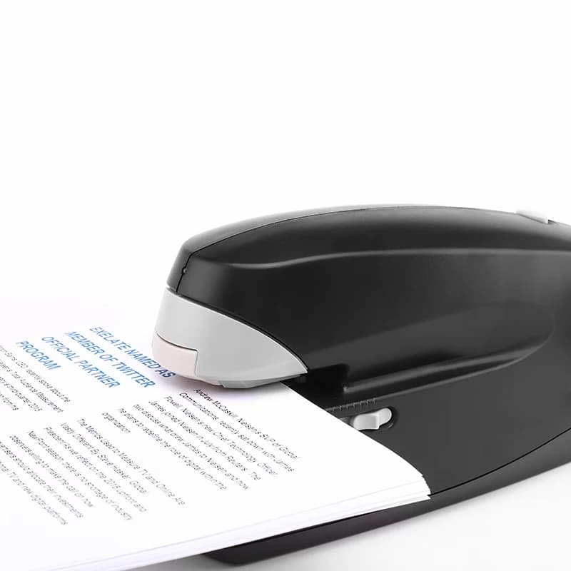 Cucitrice elettrica automatica rilegatrice a induzione intelligente 25 pagine cucitrice per carichi pesanti cucitrice per ufficio addensata portatile A