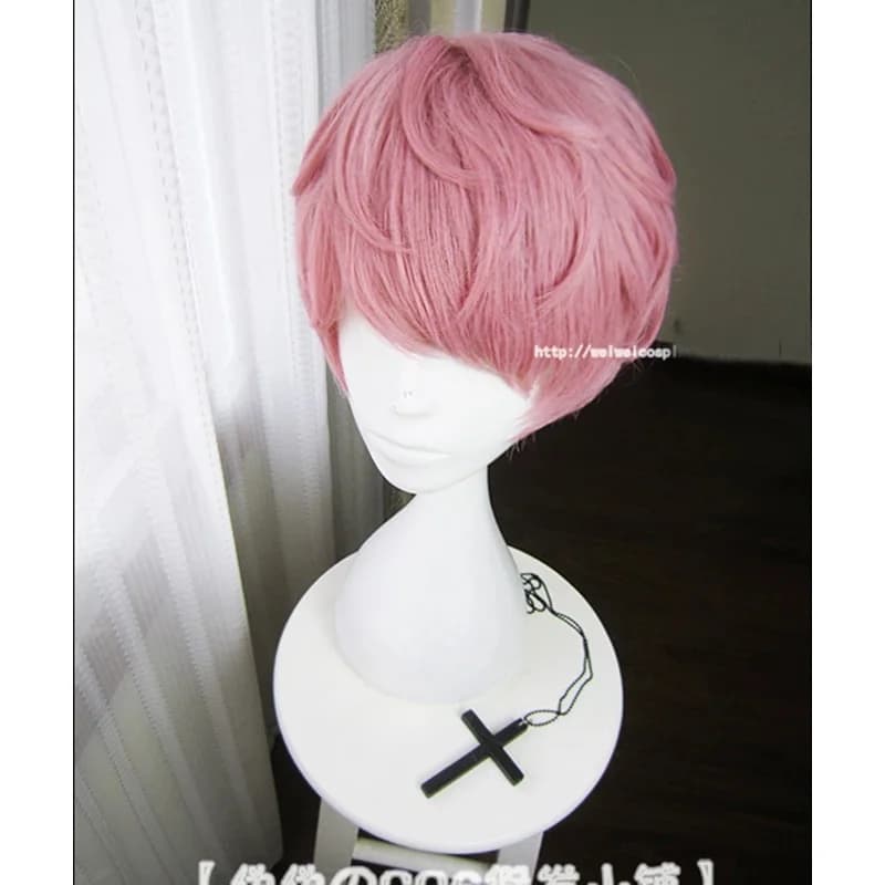 c;4\g,6'h.9/c;4\g,6'h.9/Anime Mika Kagehira Shu Itsuki Short Synthetic Hair Cosplay Wigs + a wig cap6'h\3,g'8/b'6'h\3,g'8/b'