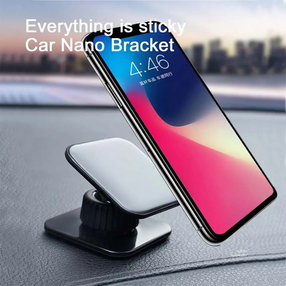 Multifunzione Adhensive 360 ° Supporto per ventosa rotante Supporto per telefono cellulare per auto Mini supporto per telefono Supporto per telefono cellulare per auto