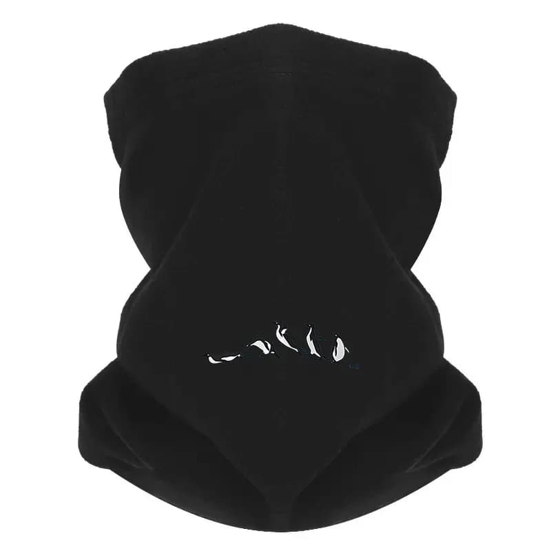 Penguins swimming background black white strips Man Sweat scarf Mask Gluten for neck Hat Women's cap Outdoor Copricapo Outdoor Mantieni warm W
