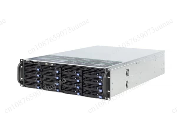Super Huge Storage 24 Bays 4u Hotswap Rack NVR NAS Server Chassis S46524 for Server Chassis