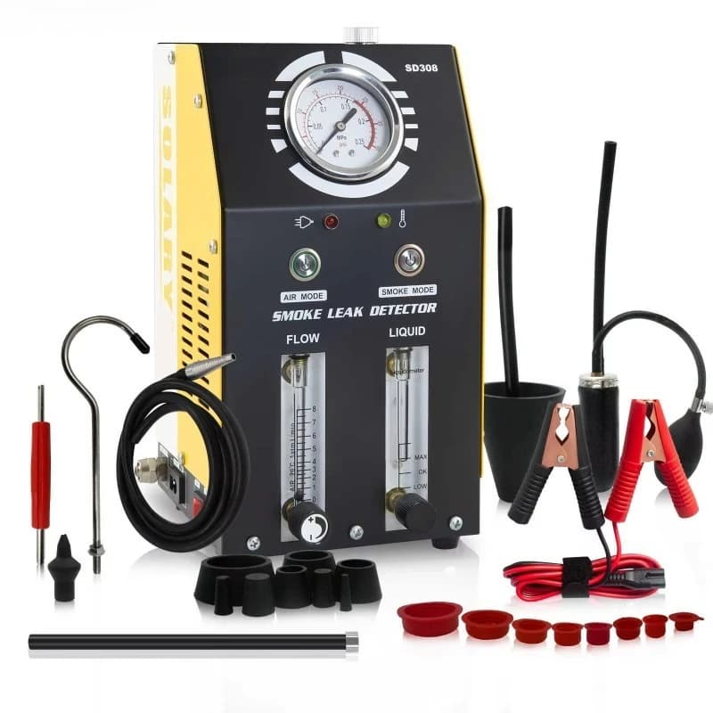 Automotive Smoke Leak Detector Machine For Car Evap Fuel Exhaust Intake System Leakage Test Professional Workshop Use