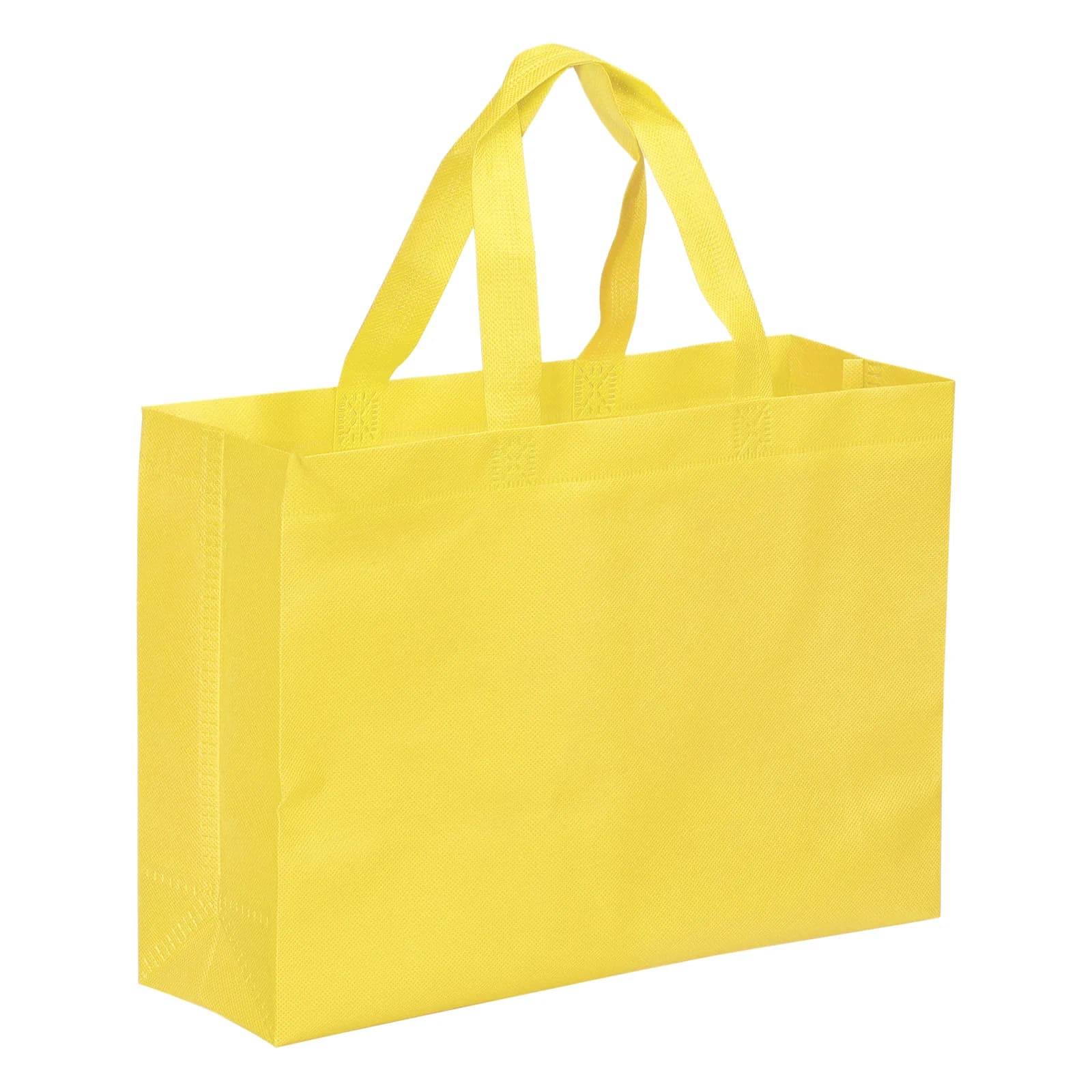 Sacchetti regalo riutilizzabili da 25x35 cm, confezione da 10 borse per la spesa in tessuto non tessuto stile orizzontale per riporre i viaggi