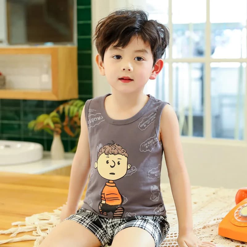 New Summer Kids pigiama bambini Sleepwear Baby Set ragazzi ragazze coniglio pigiama a maniche corte indumenti da notte in cotone vestiti pigiama Set